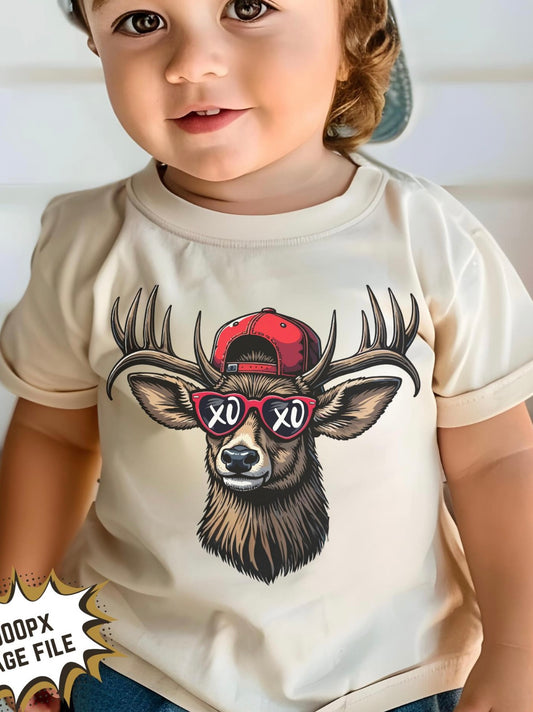 BABY/KID  VALENTINE DEER