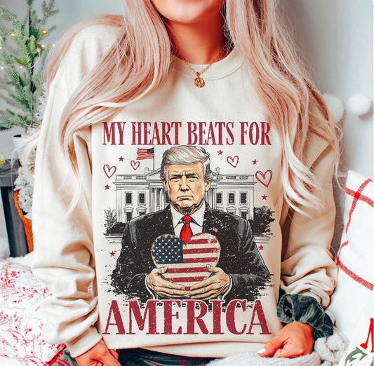 MY HEART BEATS TRUMP